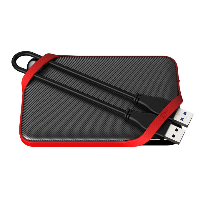 EAN 4712702658422 - Silicon Power Armor A62 disco duro externo 4 TB 2.5" USB tipo A 3.2 Gen 1 (3.1 Gen 1) Negro, Rojo imagen 3