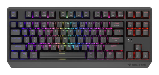 EAN 5901969443813 - GENESIS Thor 230 TKL teclado Juego USB + RF Wireless + Bluetooth QWERTY Inglés de EE. UU. Negro imagen 2
