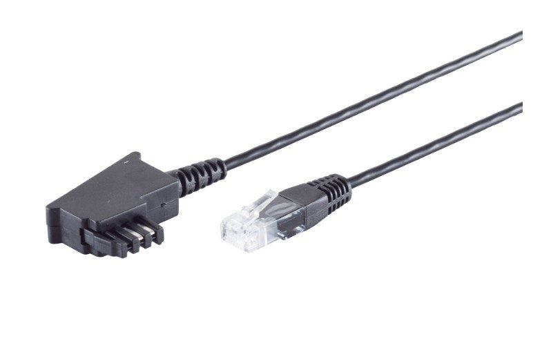 EAN 4017538131607 - S/CONN maximum connectivity 12-09085 cable telefónico 15 m Negro imagen 1
