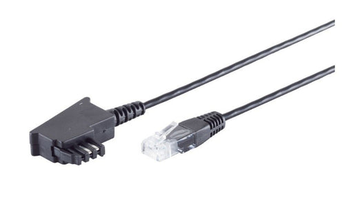 EAN 4017538131591 - S/CONN maximum connectivity 12-09075 cable telefónico 10 m Negro imagen 1