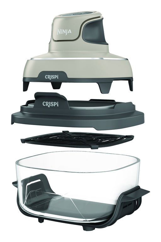 EAN 0622356317610 - Ninja CRISPi Sencillo 4,5 L 1700 W Freidora de aire caliente Gris, Color piedra, Transparente imagen 2