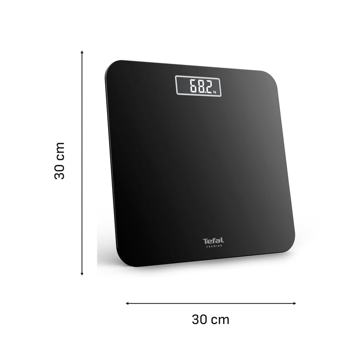 Tefal Pp1800v0 Premiss Bathroom Scale, Black