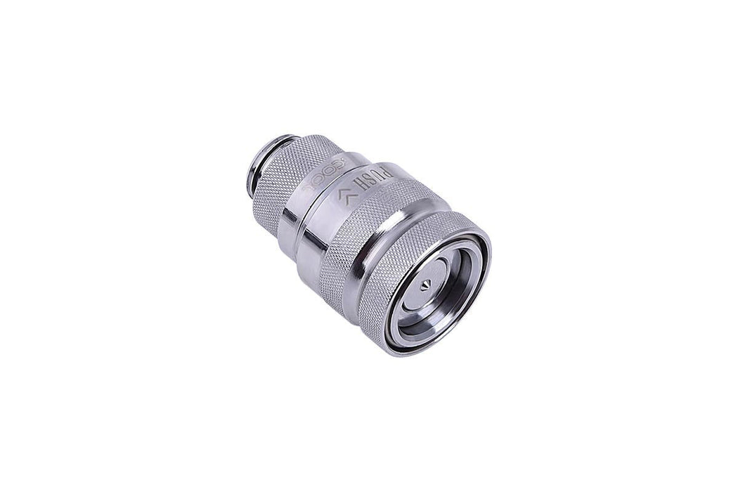 Alphacool 17439 Accesorio O Pieza De Sistema De Refrigeración Para Ordenador Racor, Conexión Cromado, Racor, Latón, Plata, 1/4", 32 Mm, 86 Mm