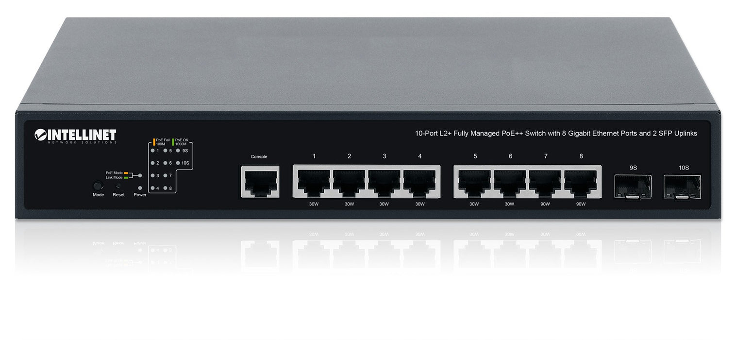 EAN 0766623562003 - Intellinet 562003 switch Gestionado L2+/L3 Gigabit Ethernet (10/100/1000) Energía sobre Ethernet (PoE) 1U imagen 5