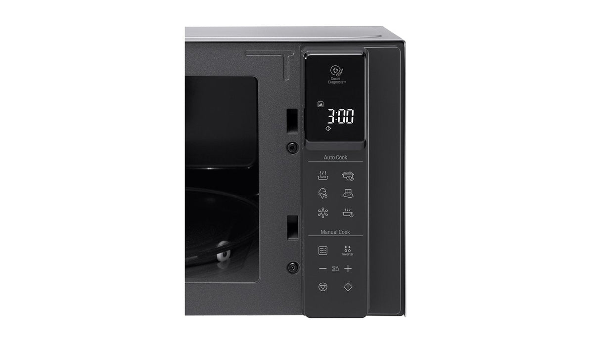 Microondas Lg Ms2595cis  Plata, Acero Inoxidable Solo Microondas Encimera 25 L 1000 W