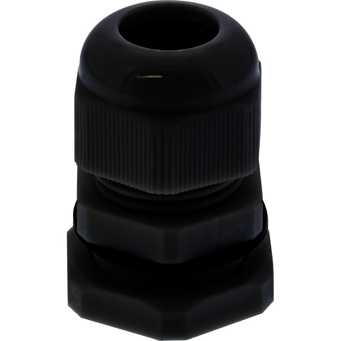Prensaestopas Inline Nylon Ip68 3,5 - 6mm Negro 10 Uds.