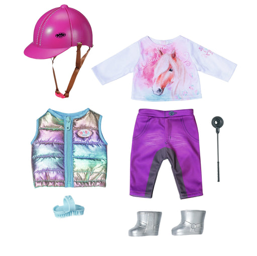 EAN 4001167836194 - BABY born Horse Riding Outfit 43cm Juego de ropita para muñeca imagen 1