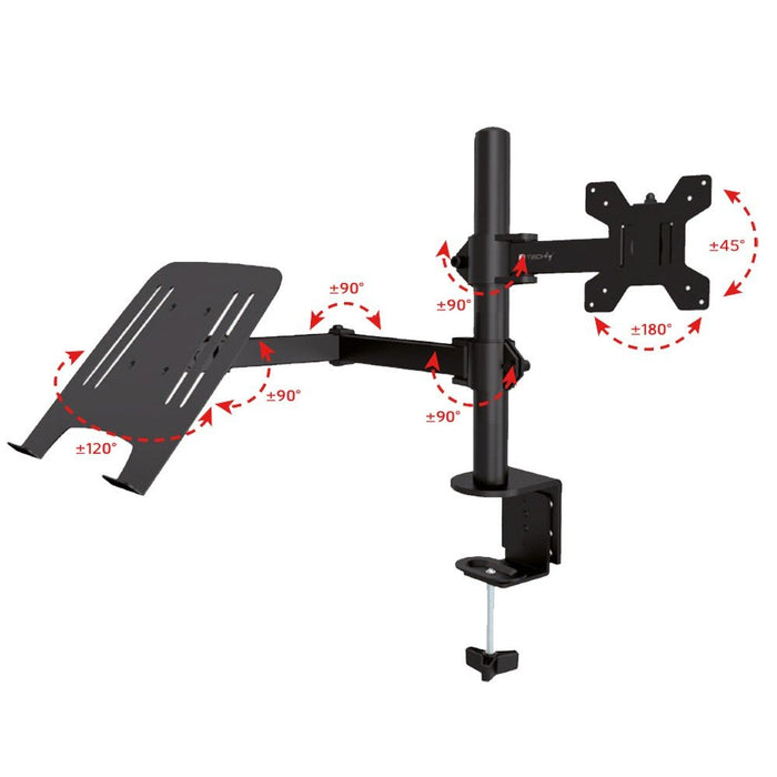 EAN 8059018365597 - Techly ICA-LCD 174NB soporte para monitor 81,3 cm (32") Escritorio Negro imagen 4