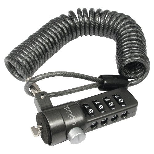 EAN 4052792000566 - LogiLink NBS004 cable antirrobo Negro 1,8 m imagen 1