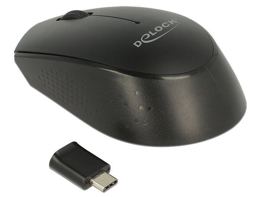 EAN 4043619125265 - DeLOCK 12526 ratón Oficina Ambidextro RF inalámbrico Óptico 1000 DPI imagen 1
