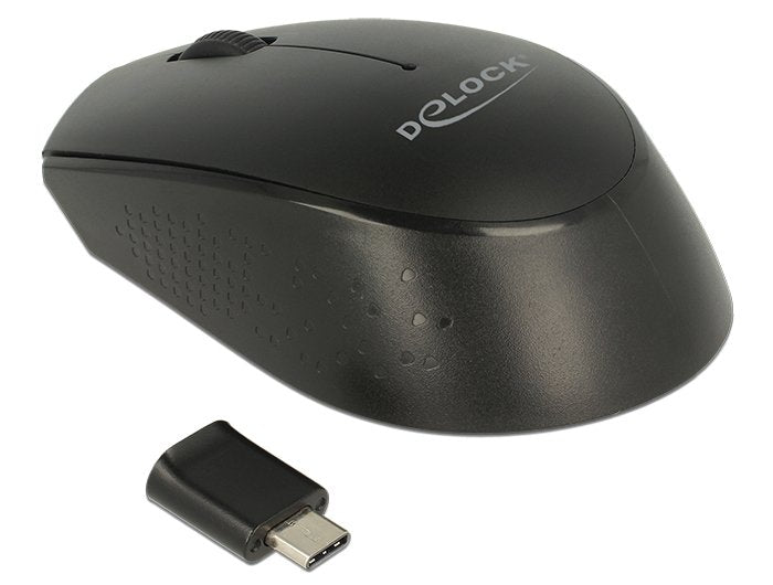 EAN 4043619125265 - DeLOCK 12526 ratón Oficina Ambidextro RF inalámbrico Óptico 1000 DPI imagen 1