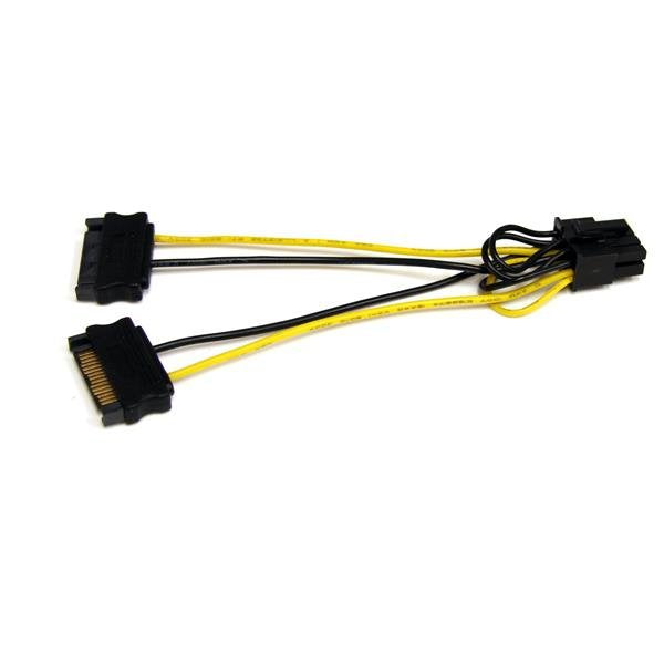 EAN 0065030846622 - StarTech.com SATPCIEX8ADP cable de alimentación interna 0,15 m imagen 1