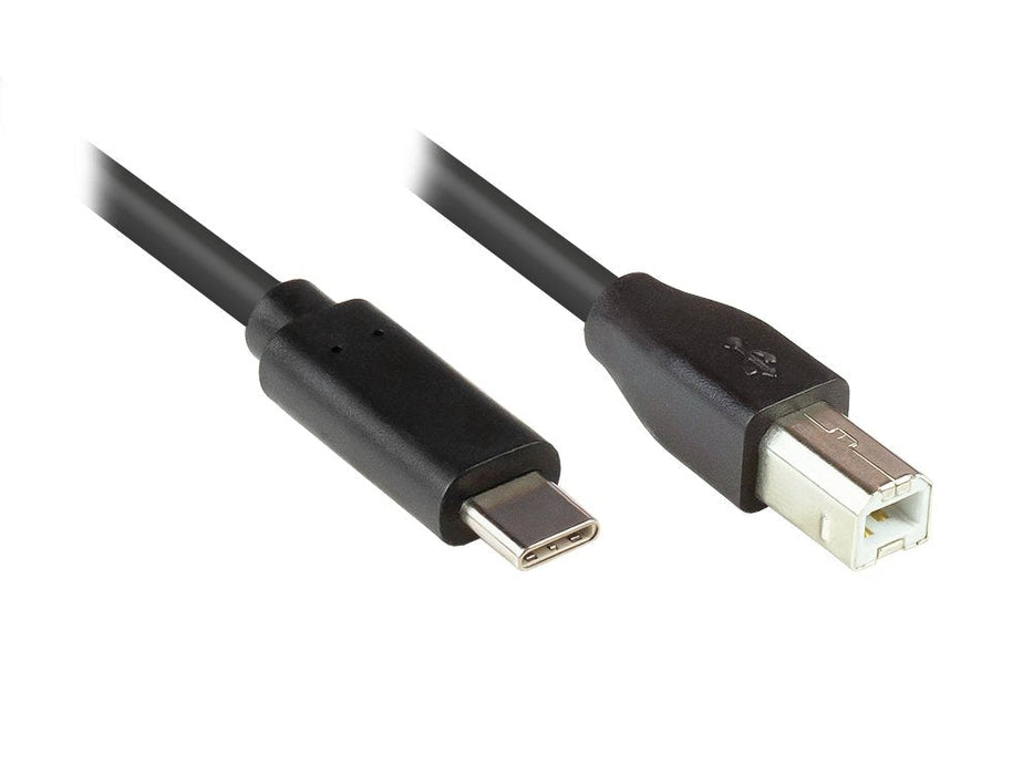 Good Connections Usb2.0 Cable C-B Schw. 5m
