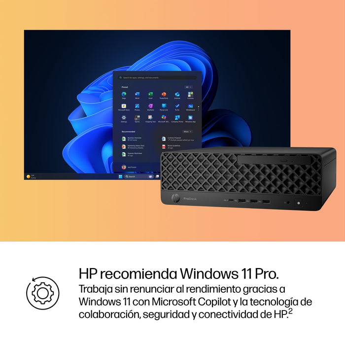 EAN 0199896402682 - HP ProDesk 4 SFF G1i Desktop AI PC Intel Core Ultra 5 225 16 GB DDR5-SDRAM 512 GB SSD Windows 11 Pro imagen 10