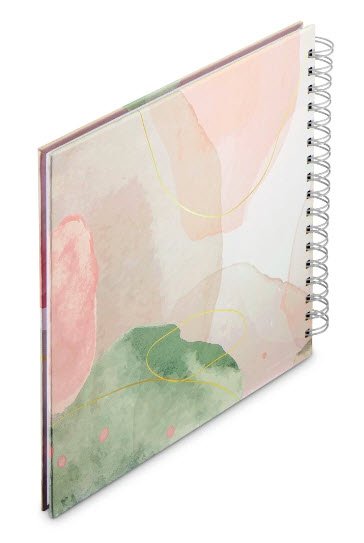 EAN 4007249076038 - Hama Watercolor álbum de foto y protector Verde 100 hojas 10 x 15 Encuadernación espiral imagen 3