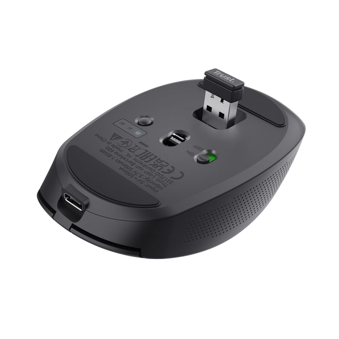 EAN 8713439248197 - Trust Ozaa ratón Oficina mano derecha RF Wireless + Bluetooth Óptico 3200 DPI imagen 5