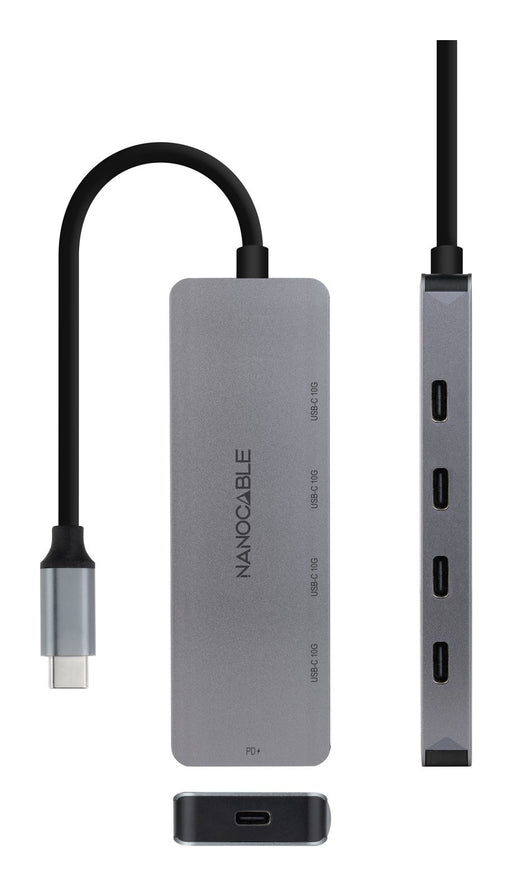 EAN 8433281014992 - Nanocable 10.16.4505 hub de interfaz USB 3.2 Gen 1 (3.1 Gen 1) Type-C 5000 Mbit/s imagen 2