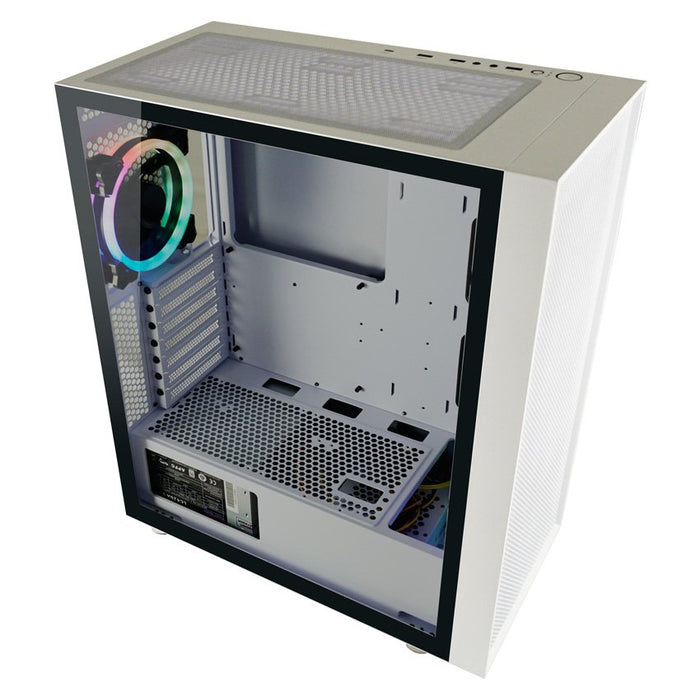 EAN 4260070128974 - LC-Power Gaming 802W Midi Tower Blanco imagen 6