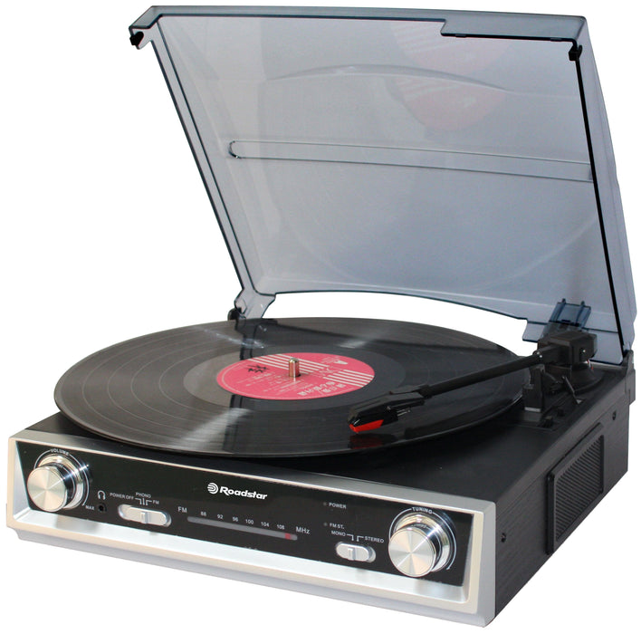 Tocadiscos Roadstar Ttr-8634 Radio Fm