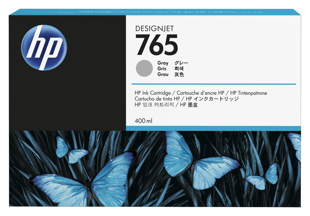 EAN 0888793342206 - HP 765 400-ml Gray DesignJet Ink Cartridge cabeza de impresora Inyección de tinta térmica imagen 3