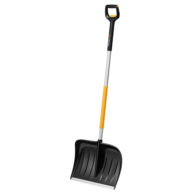 EAN 6411501410382 - Fiskars 1057189 pala y paleta Pala de nieve Metal Negro, Naranja imagen 2