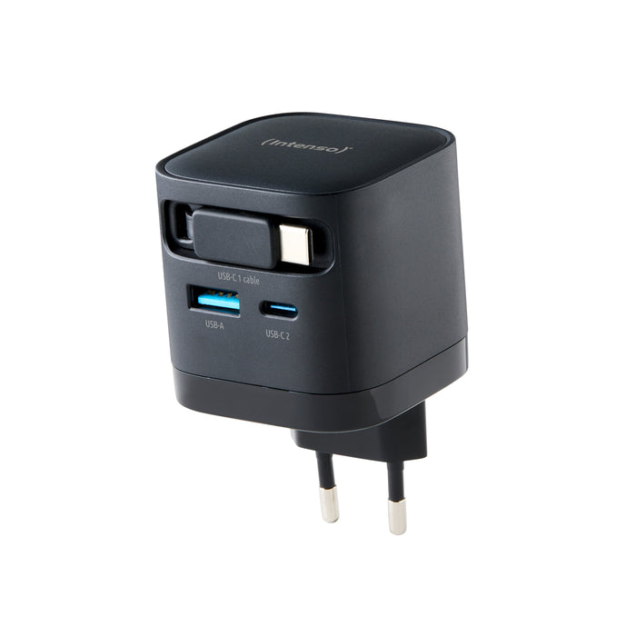 EAN 4034303037018 - Intenso 7806520 adaptador e inversor de corriente Interior 65 W Negro imagen 5