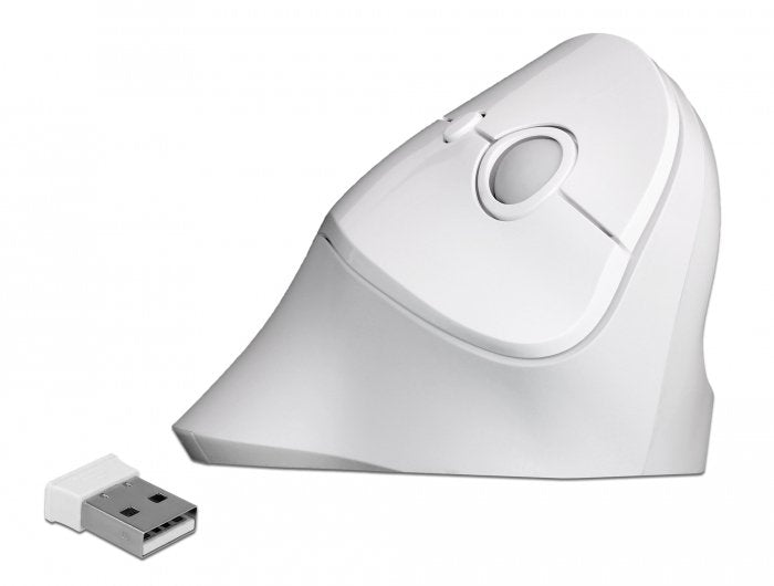 Delock Raton Ergonómico Usb Vertical Inalámbrico