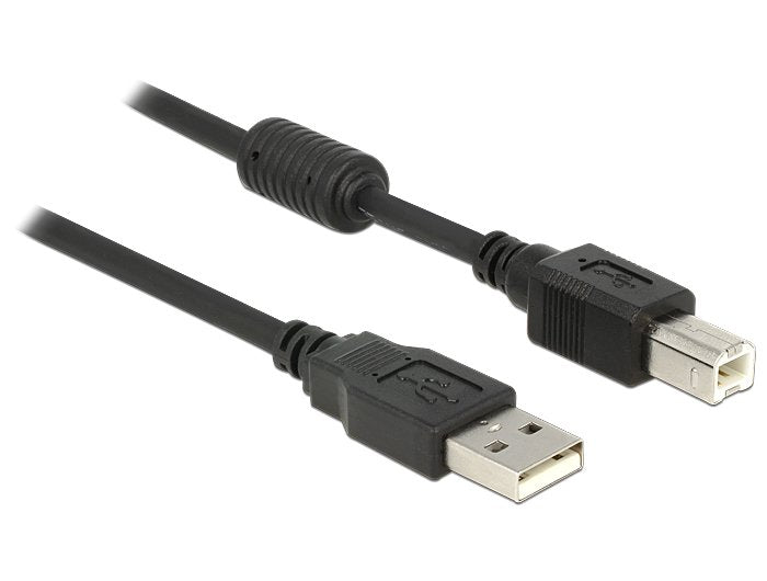 Delock Cable Usb 2.0-A > B Stecker Stecker 1 M Mit Ferritkern