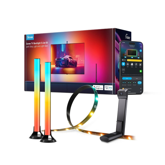 Govee Tv Backlight 3 Lite Kit (Led-Streifen + Light Bars) H605a311