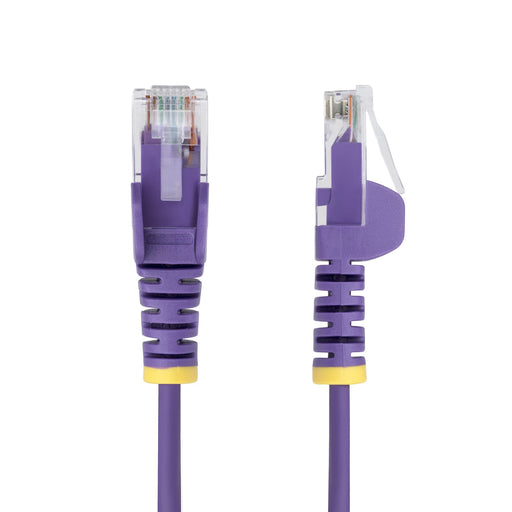 EAN 0065030918527 - StarTech.com N6PAT150CMPLS cable de red Púrpura U/UTP (UTP) Alrededor imagen 2