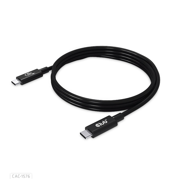 EAN 8719214472320 - CLUB3D CAC-1576 cable USB USB4 Gen 3x2 1 m USB C Negro imagen 4