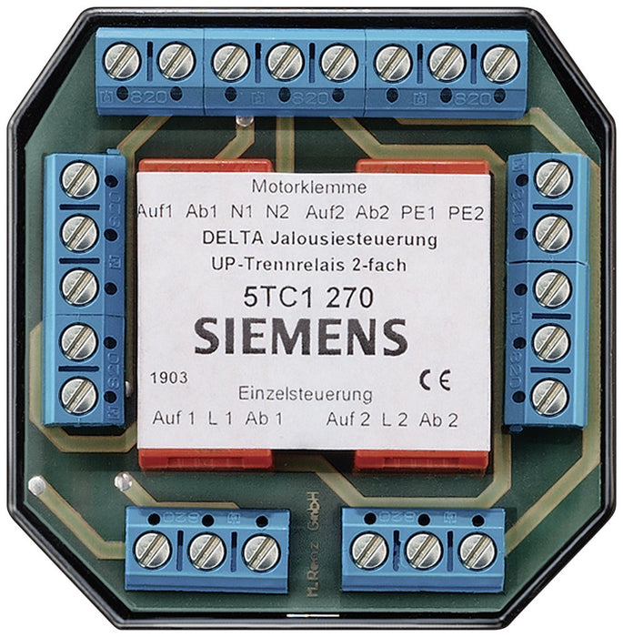 Siemens Schalterprogramm Jalousie-Interruptor Delta 5tc1270 1 Ud.