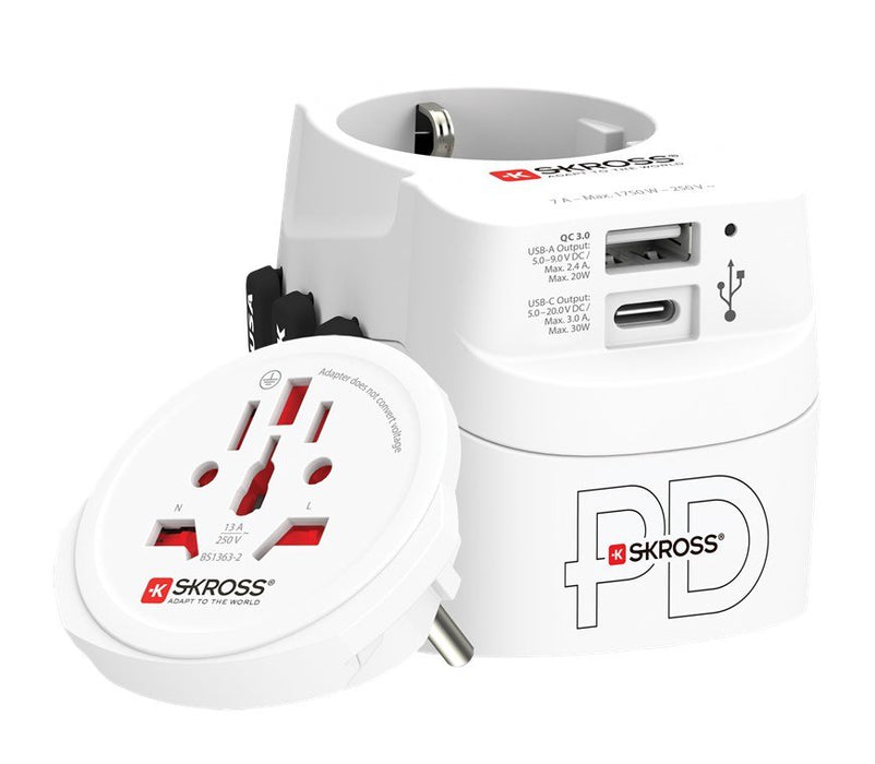 EAN 7640166327141 - Skross 61663 cargador de dispositivo móvil Blanco imagen 2