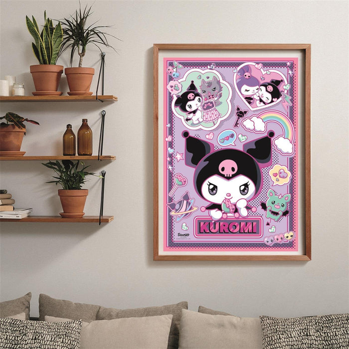Puzzle Kuromi Hello Kitty 1000pzs