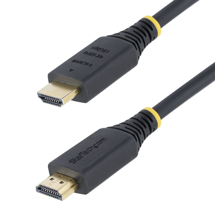 Startech.Com 2,4m Premium Zertifiziertes High Speed Hdmi Cable 4k 60hz 1440p 144hz 18gbps Uhd Hdmi 2.0 Cable Tpe-Mantel