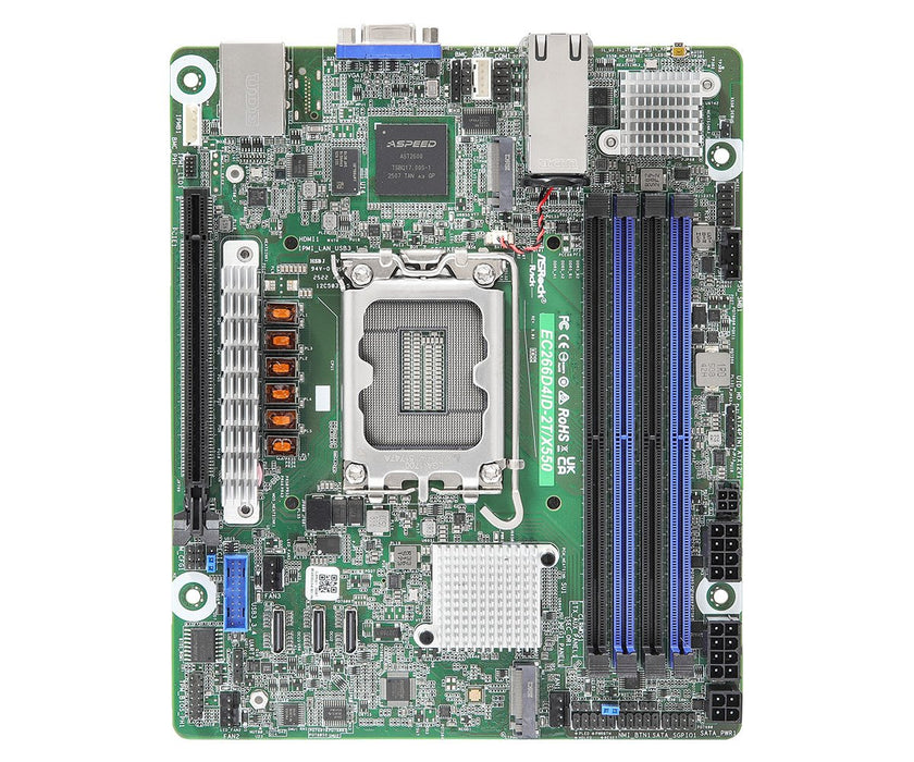 EAN 4711430521916 - Asrock EC266D4ID-2T/X550 placa base Intel C266 LGA 1700 mini ITX imagen 1