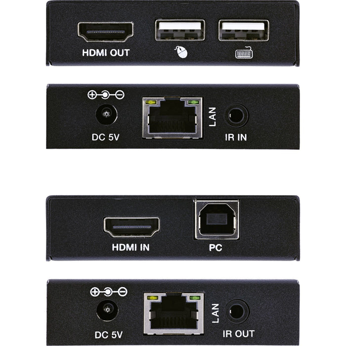 Kvm Extender Sobre Ip, Hdmi , Full-Hd , 150m , Set