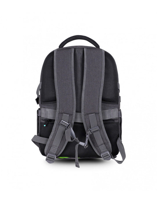 EAN 3760170883717 - Urban Factory HTE14UF mochila Mochila de viaje Negro, Gris Poliéster, Tereftalato de polietileno reciclad imagen 4