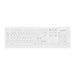 EAN 7061114180173 - Contour Design Active Key AK-C8100F-FUS-W/NOR teclado Médico RF inalámbrico QWERTY Nórdico Blanco imagen 1