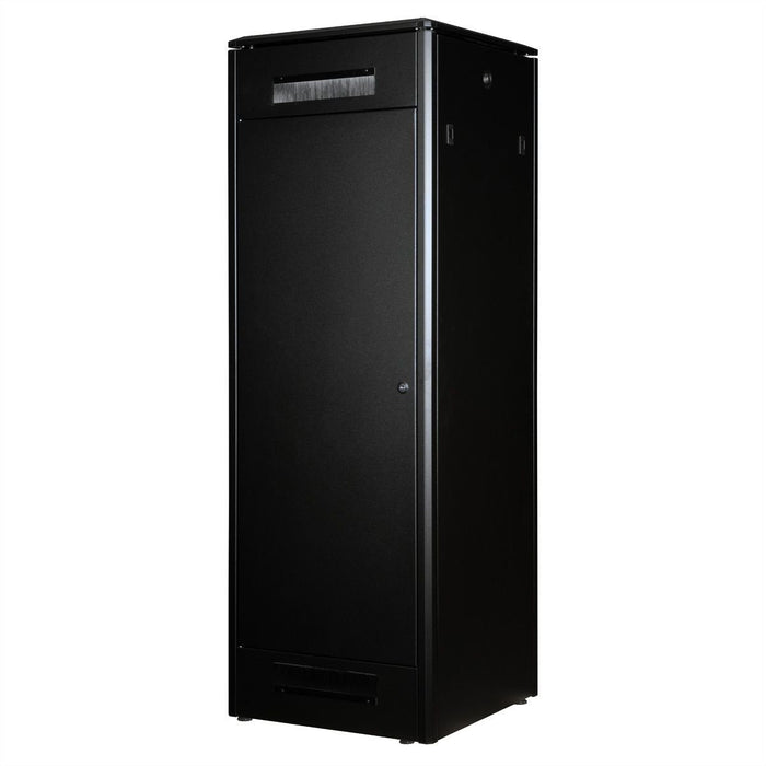 Roline 19-Zoll Netzwerkschrank Pro 36 He, 600x800 Bxt Glastr Schwarz