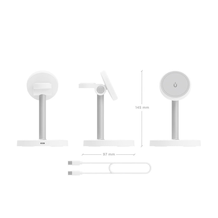 EAN 8435739903520 - AISENS ASCH-15W3WC065-W cargador de dispositivo móvil Auriculares, Smartphone, Reloj inteligente Cargador imagen 4