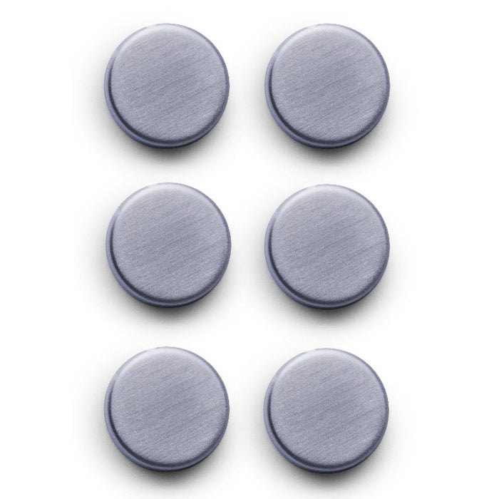 Zeller Magnete Ø 2,7 Plateado