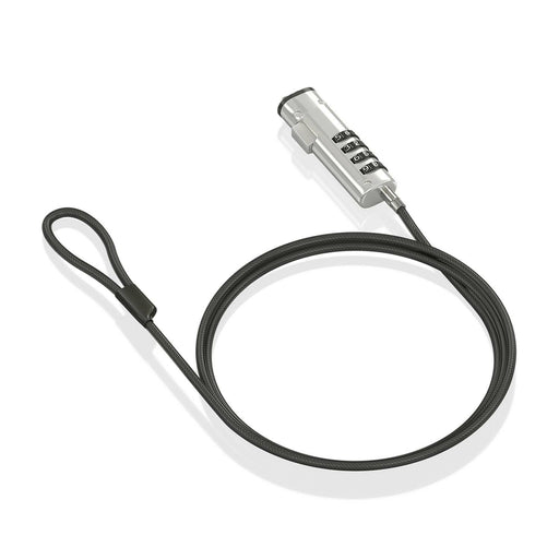 EAN 8435739901236 - AISENS ASLK-D50N05-BK cable antirrobo Negro 1,5 m imagen 2