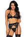 EAN 0714718555263 - Leg Avenue 81631_00103 conjunto de ropa interior y bodi Negro imagen 2