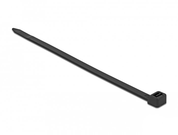 Delock Cablebinder L 850 X B 9 Mm 10 Stück Schwarz
