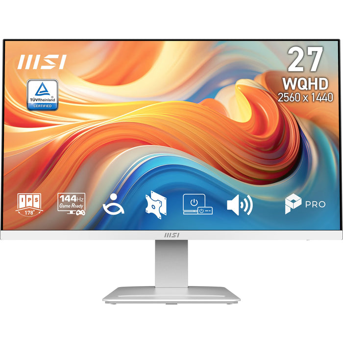 EAN 4711377381611 - MSI Pro MP273QW E14 pantalla para PC 68,6 cm (27") 2560 x 1440 Pixeles Wide Quad HD Blanco imagen 1