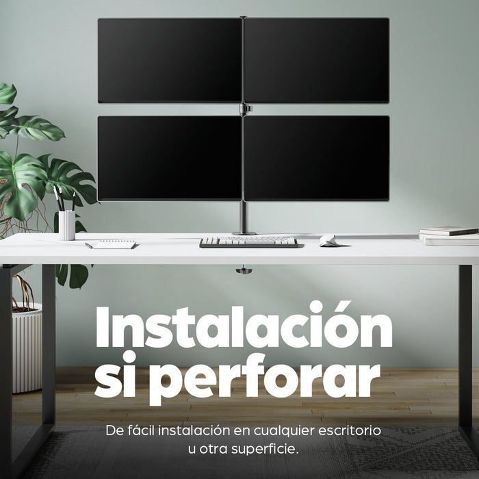 EAN 0766623461566 - Manhattan 461566 soporte para monitor 81,3 cm (32") Escritorio imagen 9