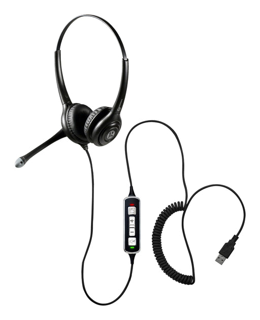 EAN 3521350009903 - Geemarc Telecom CLA3 A-USB Auriculares Alámbrico Diadema Negro imagen 1