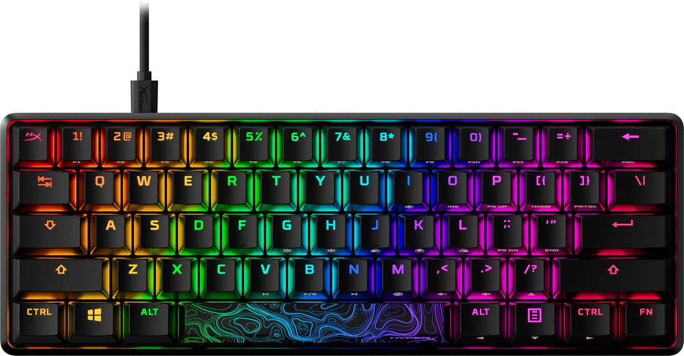 EAN 0196188048948 - HyperX Alloy Origins 60 - Mechanical Gaming Keyboard - HX Red (US Layout) (HKBO1S-RB-US/G) teclado Juego  imagen 15