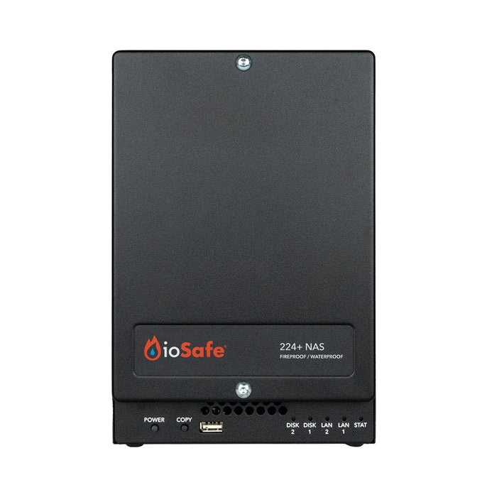 EAN 673825439456 - ioSafe 224+ NAS Escritorio Intel® Celeron® J4125 2 GB DDR4 0 TB Unidad de disco duro DSM Negro imagen 2